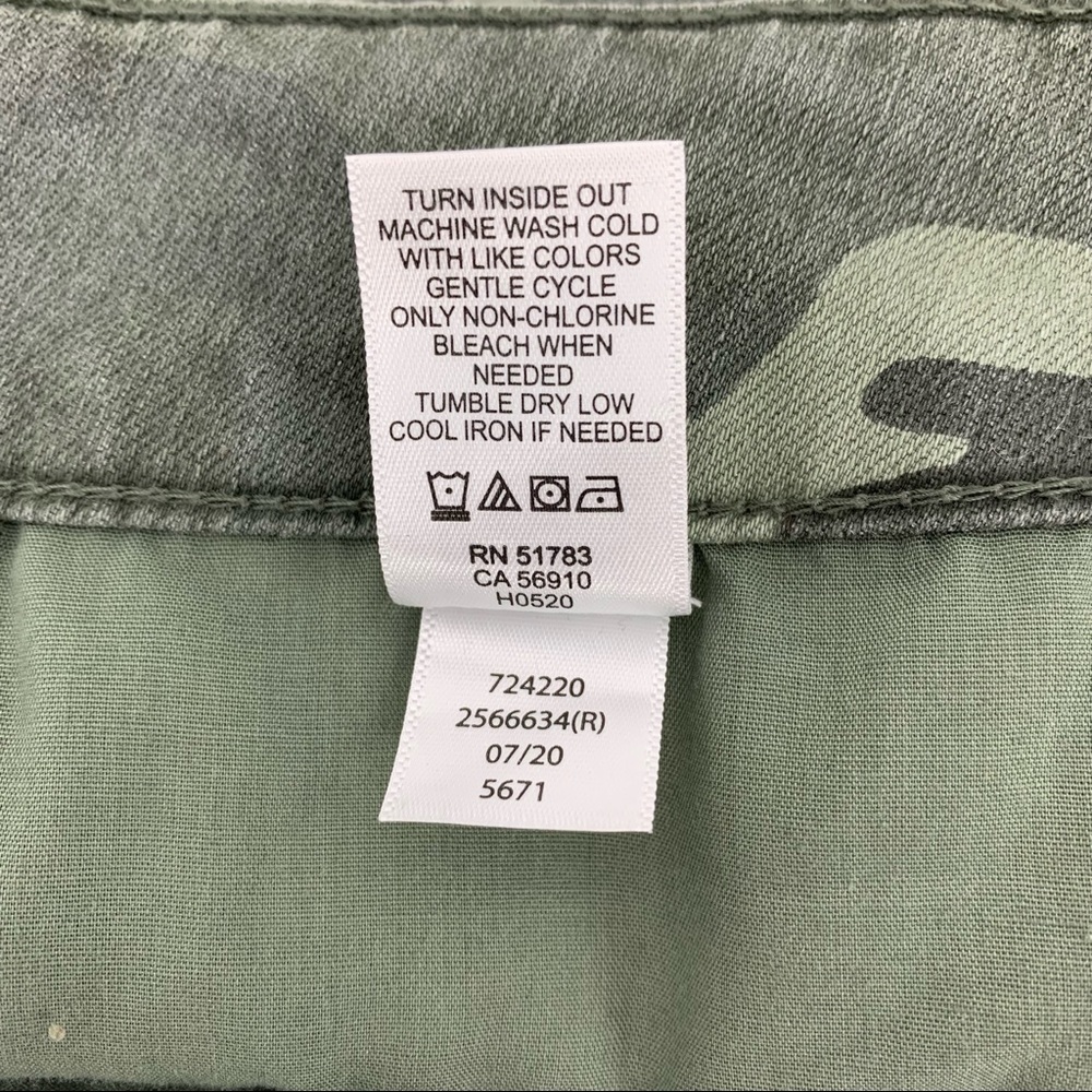 Maurices Denimflex High Rise Camo Print Jegging - Picture 7 of 7